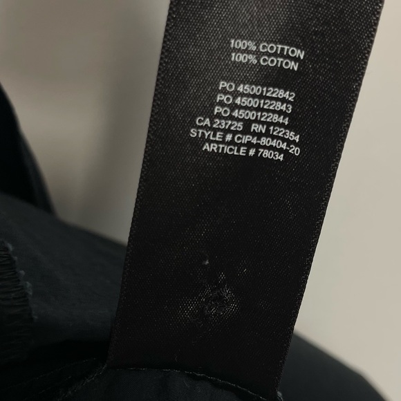 Aritzia Wilfred Rengo Dress Puff Cap Sleeve Tiered Cotton Black Maxi Midi Boho S - Picture 12 of 14